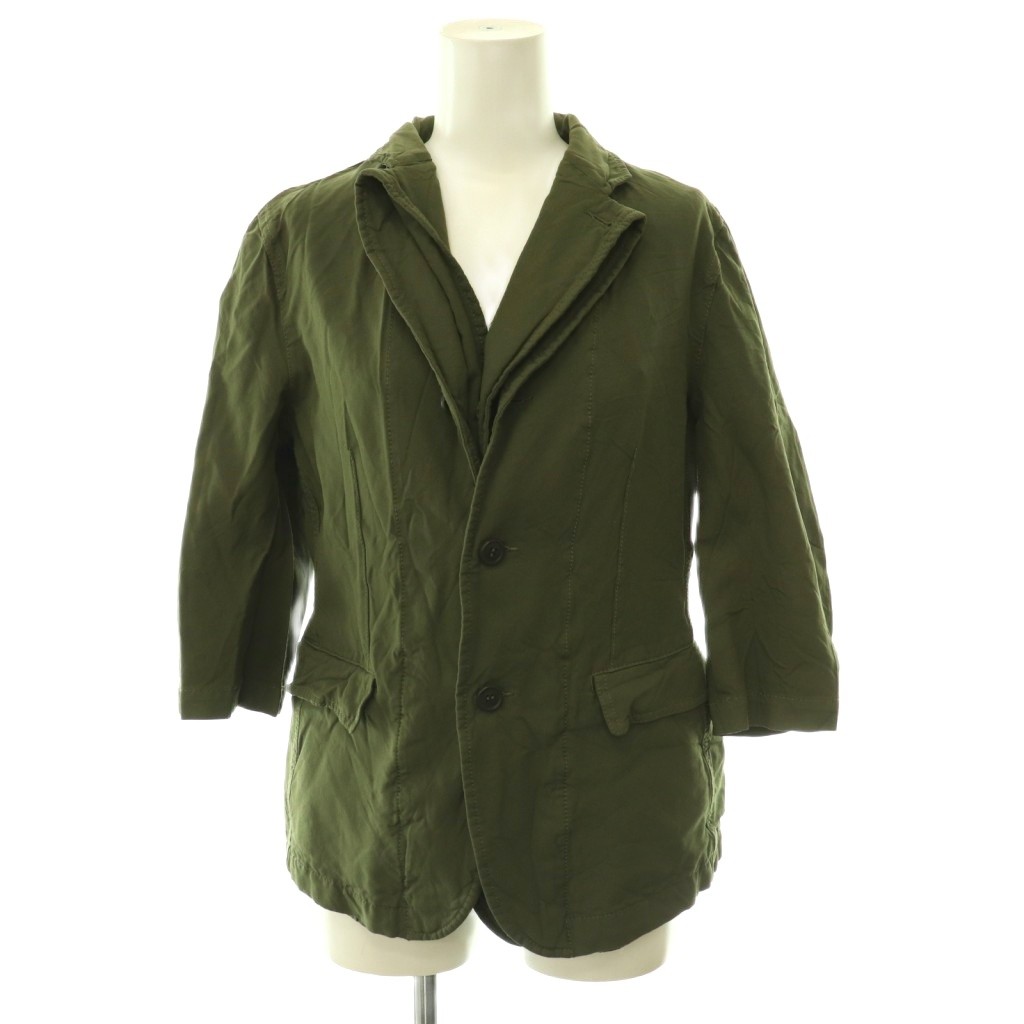 【中古】コムデギャルソンコムデギャルソン COMME des GARCONS COMME des GARCONS AD2009 ジャケット 薄手 S カーキ RE-J005 /DO ■OS レディース 【ベクトル 古着】 260616|ブランド古着の買取販売ベクトル