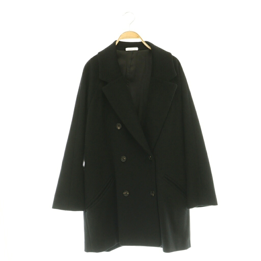 【中古】ドゥーズィエムクラス DEUXIEME CLASSE エブリデイアイライク EVERYDAY I LIKE Short Double コート チェスター アウター ウール カシミヤ混 ブラック /CX ■OS レディース 【ベクトル 古着】 260615｜ブランド古着の買取販売ベクトル 13,230円
