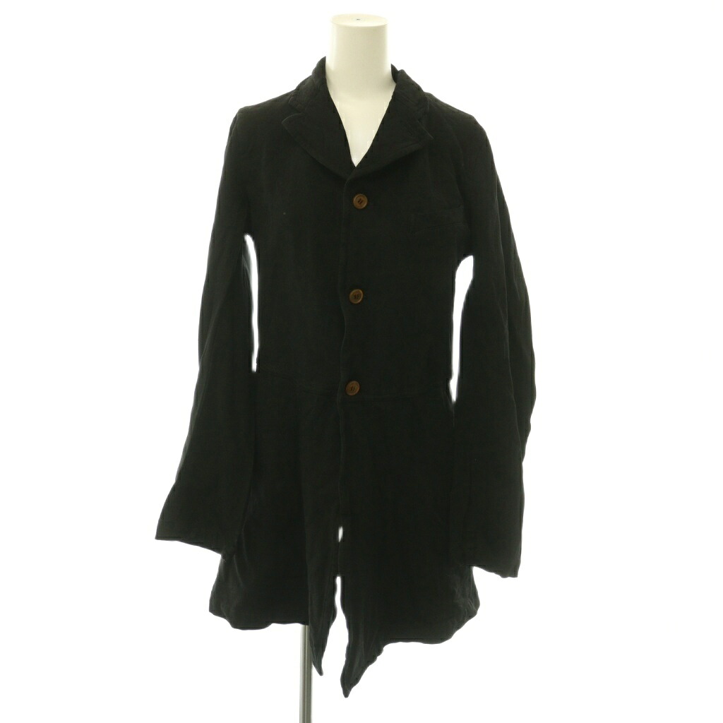 【中古】コムデギャルソンコムデギャルソン COMME des GARCONS COMME des GARCONS AD2006 ロングテーラードジャケット シングル S ブラック /HK ■OS レディース 【ベクトル 古着】 260625｜ブランド古着の買取販売ベクトル