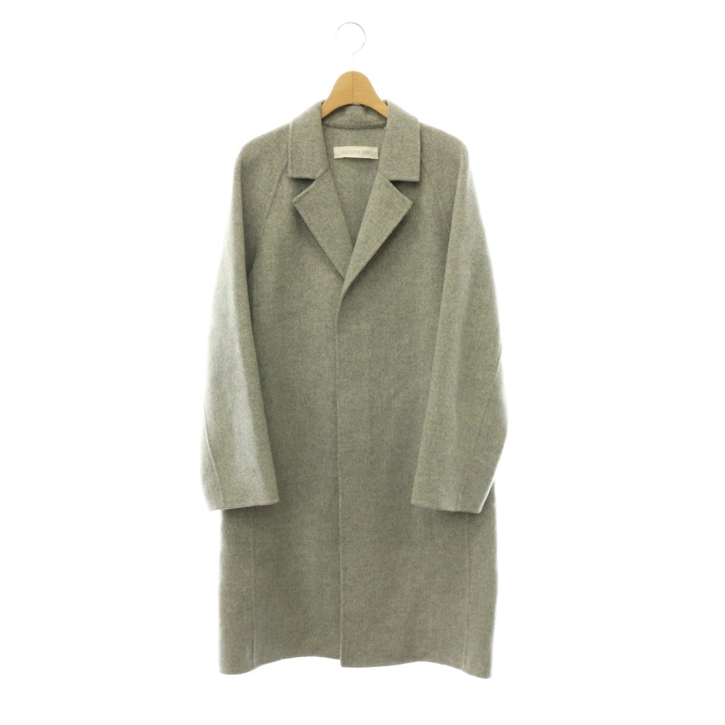 【中古】ギャルリーヴィー GALERIE VIE トゥモローランド ウールダブルフェイスチェスターコート ロング アウター 36 グレー /DO ■OS レディース 【ベクトル 古着】 260630|ブランド古着の買取販売ベクトル