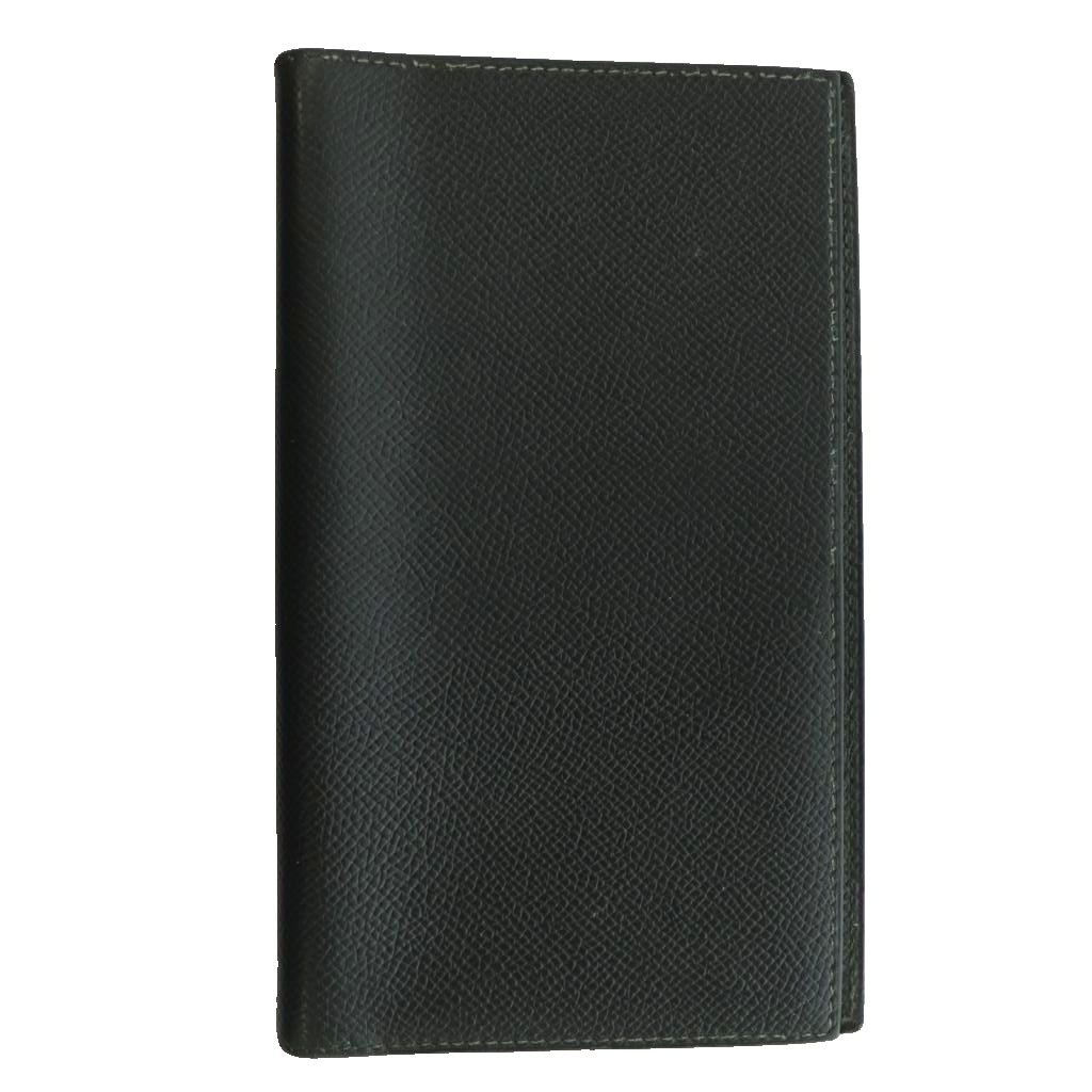 【中古】エルメス HERMES アジェンダ手帳カバー ケース レザー ロゴ 黒 ブラック /SS ■OS ■OH レディース 【ベクトル 古着】 260706|ブランド古着の買取販売ベクトル