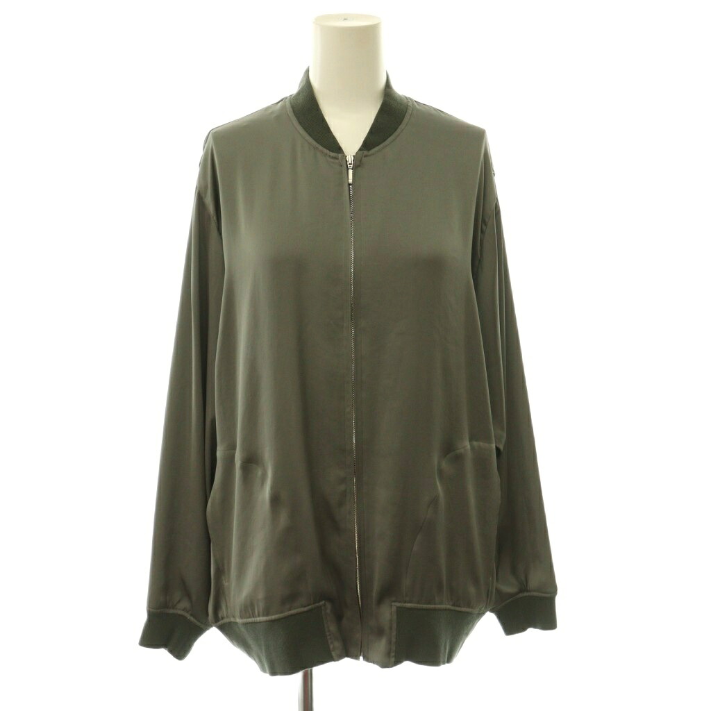 【中古】コルピエロ COL PIERROT ミューズ ドゥ ドゥーズィエム クラス 24AW vintage satin ブルゾン ジャケット ジップアップ グレー /HK ■OS レディース 【ベクトル 古着】 260702｜ブランド古着の買取販売ベクトル 16,717円
