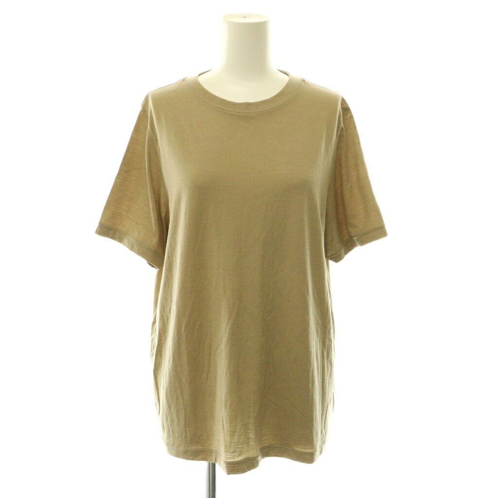 【中古】ミューズ ドゥーズィエム クラス MUSE de Deuxieme Classe 25SS Prime wool jersey Tシャツ カットソー ワンカラー ベージュ /CX ■OS 【ベクトル 古着】 260708｜ブランド古着の買取販売ベクトル