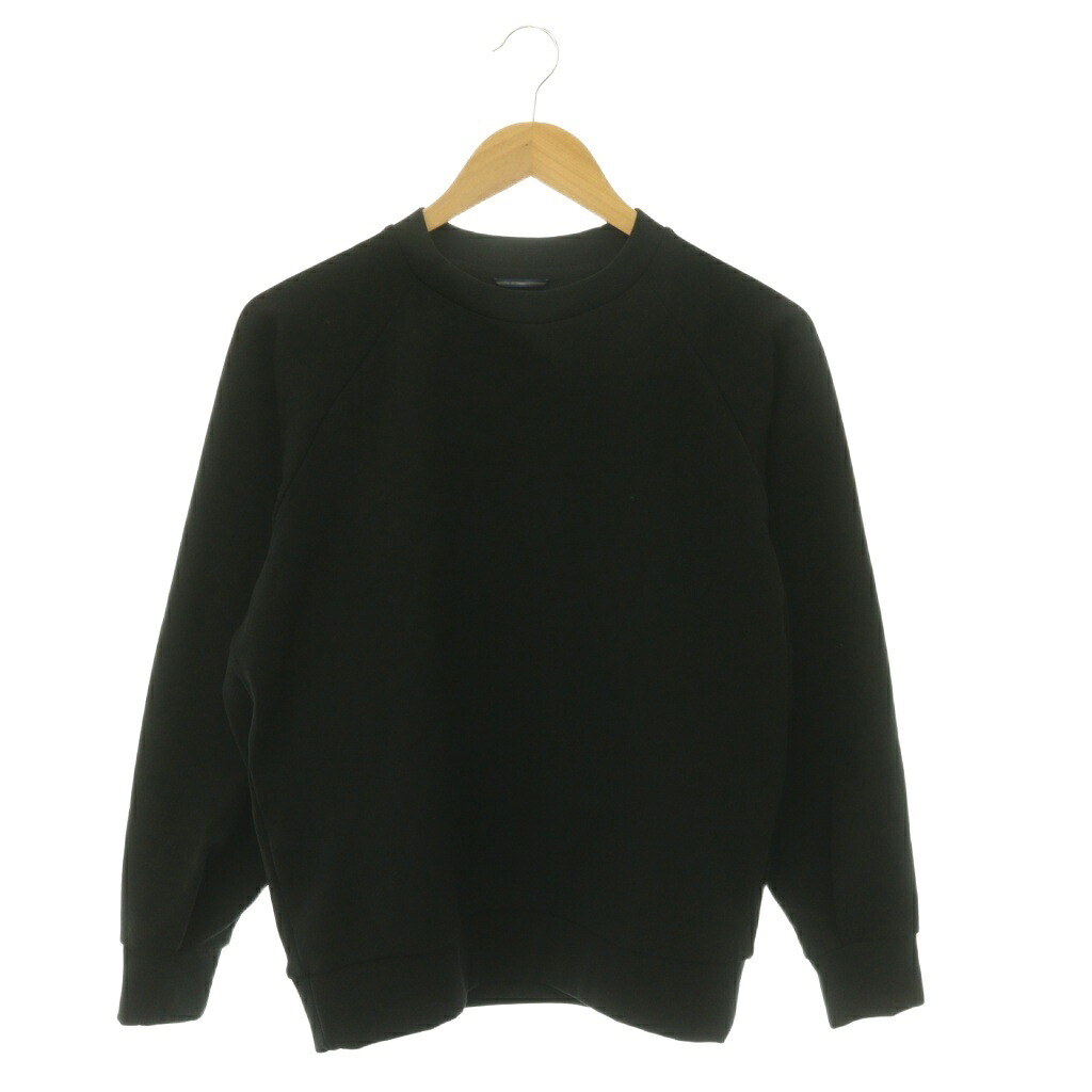 【中古】ジュンハシモト junhashimoto TUCK SWEAT CREW スウェット トレーナー 長袖 2 ブラック /ES ■OS ■SH メンズ 【ベクトル 古着】 260709|ブランド古着の買取販売ベクトル