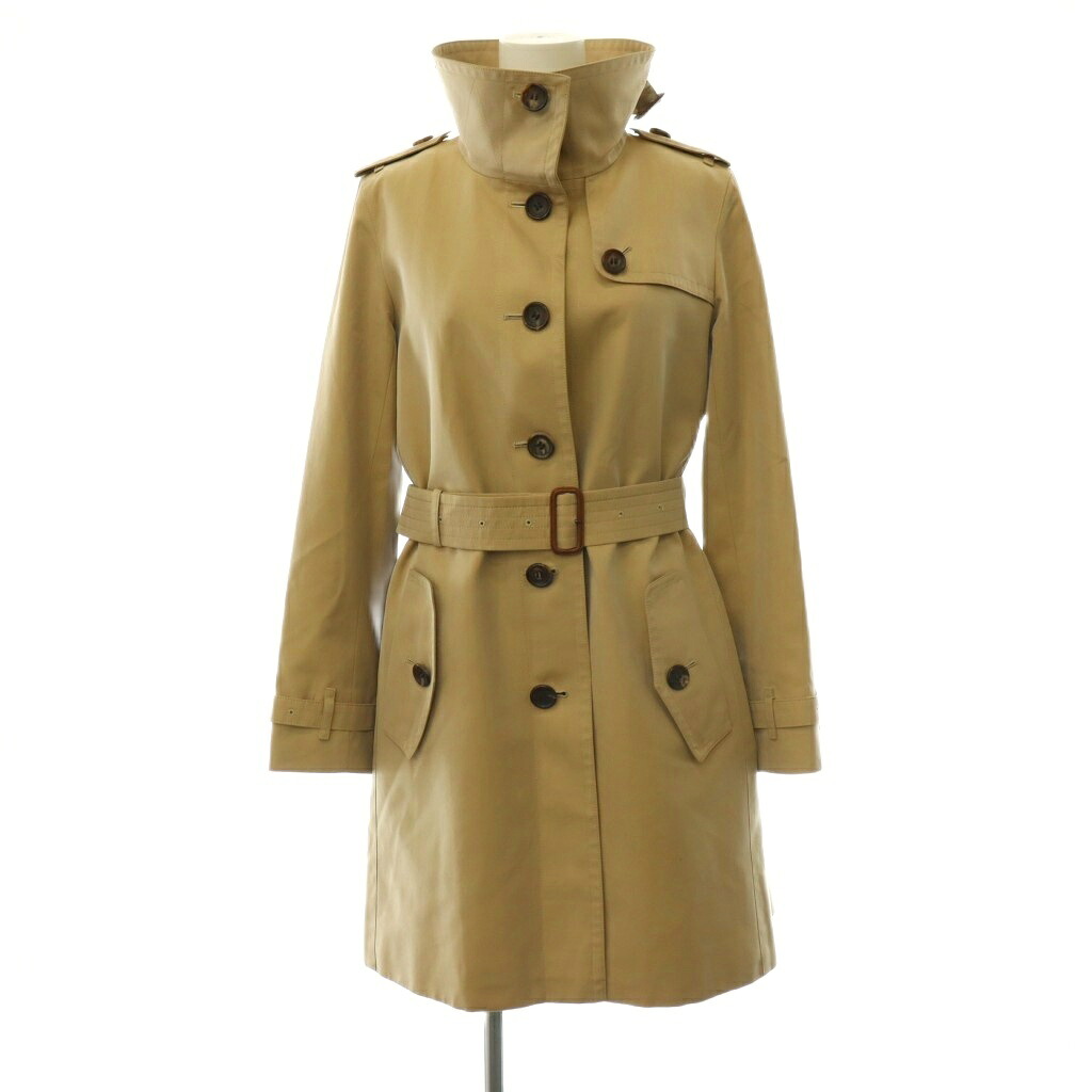 【中古】バーバリー ロンドン BURBERRY LONDON ウールライナー付き トレンチコート ベルト付き アウター 38 ベージュ /HS ■OS レディース 【ベクトル 古着】 260713|ブランド古着の買取販売ベクトル