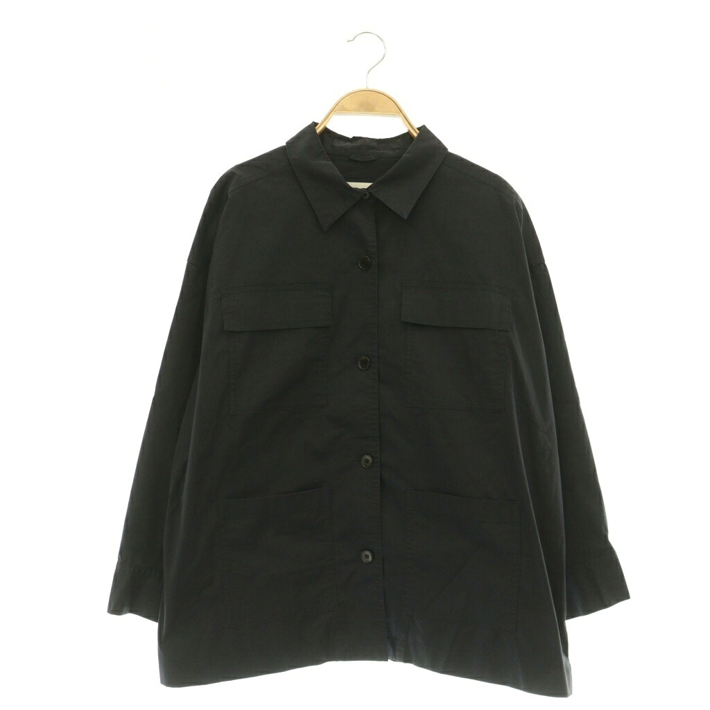 【中古】アナイ ANAYI 25AW 長袖シャツ オーバーサイズ 40 ネイビー /HK ■OS レディース 【ベクトル 古着】 260714|ブランド古着の買取販売ベクトル