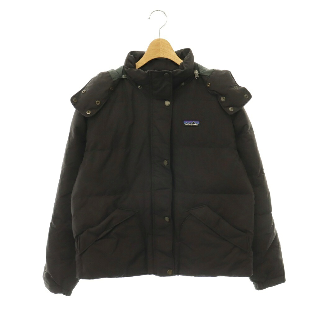 【中古】パタゴニア Patagonia 20625 ダウンドリフト・ジャケット ジップアップ M ブラック /HK ■OS レディース 【ベクトル 古着】 260714|ブランド古着の買取販売ベクトル