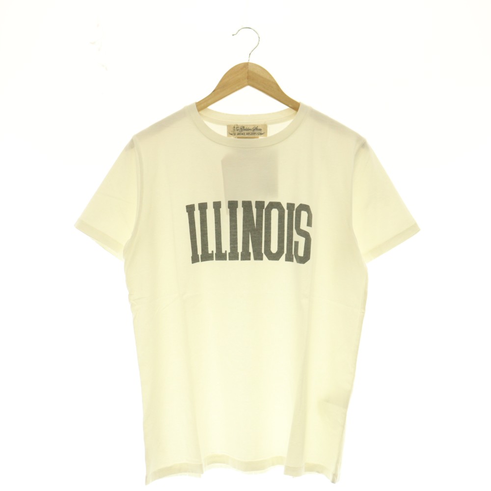 【中古】未使用品 レミレリーフ REMI RELIEF ドゥーズィエムクラス取扱い 24SS ILLINOIS Tシャツ カットソー 半袖 プリント ダメージ加工 999 オフホワイト ブラック /ES ■OS レディース 【ベクトル 古着】 260714｜ブランド古着の買取販売ベクトル