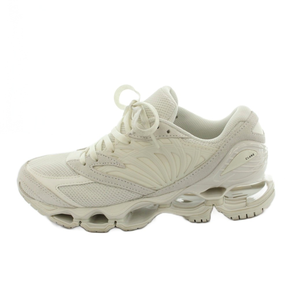 【中古】ミズノ MIZUNO &times; CLANE Wave Prophecy LS スニーカー シューズ US5.5 23.5cm 白 ホワイト D1GD252401 /MI ■OS ■SH レディース 【ベクトル 古着】 260722｜ブランド古着の買取販売ベクトル
