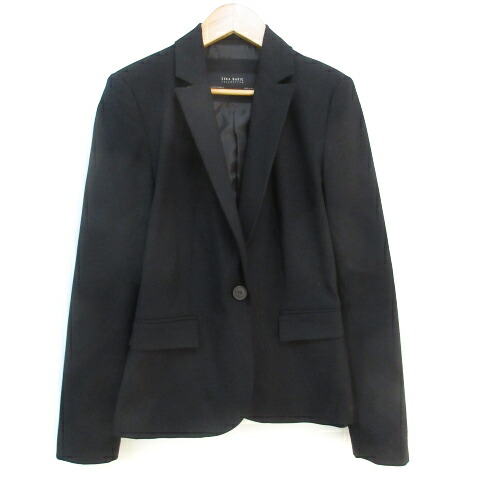 楽天市場】新品同様【中古】ザラ ZARA BASIC テーラード
