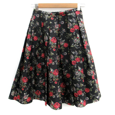 楽天市場】【中古】レストローズ L'EST ROSE スカート フレア