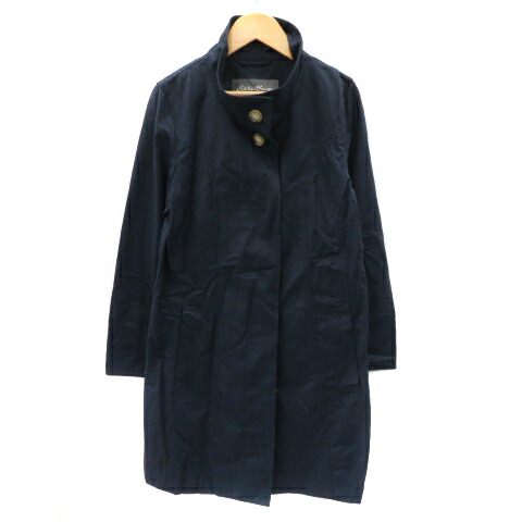 P*o様 80s 90s Eddie Bauer ステンカラーコート ネイビー P*o様 80s 90s Eddie Bauer ステンカラーコート ネイビー 楽天