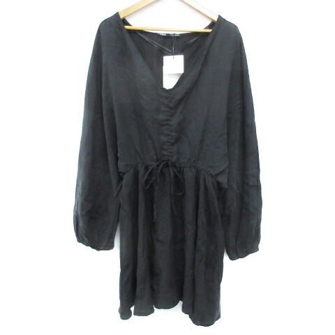 ZARA フェイクパール ニット ミニ ワンピース Sサイズ 新品未使用タグ付き ZARA フェイクパール ニット ミニ ワンピース Sサイズ 新品未