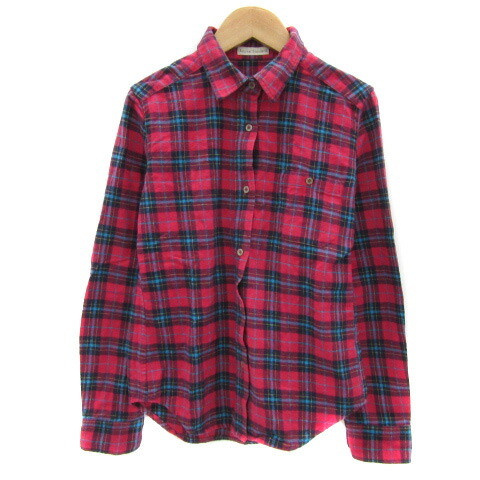 楽天市場】General Reserch パラサイトポケット チェック ネル シャツ