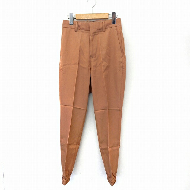 【中古】未使用品 クラネ CLANE タグ付き テーパード ジョガー センタープレス パンツ 裾ゴム 1 ベージュ 茶 /TT レディース 【ベクトル 古着】 251124 7,350円