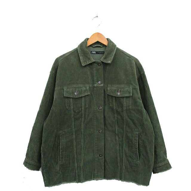 楽天市場】ザラ コーデュロイジャケット S ライトブルー ZARA