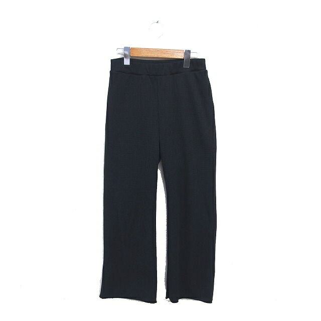 マイフェイバリット　ダンスキン　ストレッチロングパンツ　ブラック はいていることを忘れるほどの軽さ！「マイ・フェイバリット