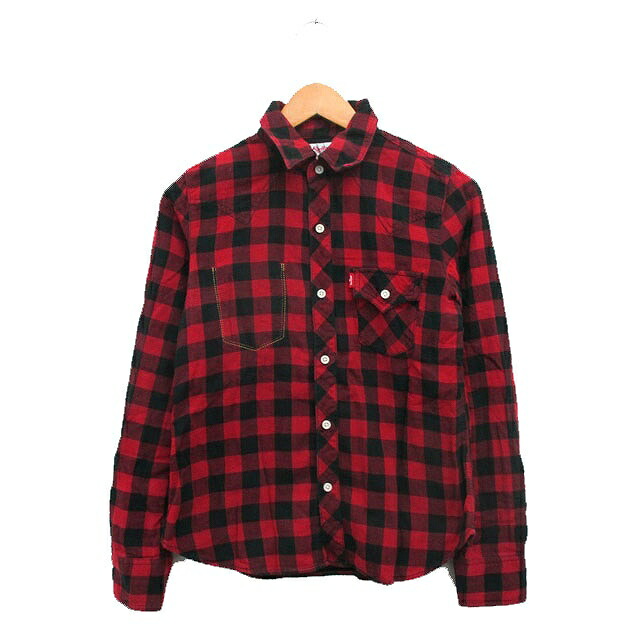 楽天市場】Levi's リーバイス レッド レディース デニム ワークシャツ