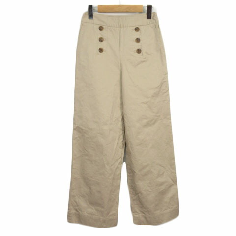 P125 TALBOTS パンツ　４ P125 TALBOTS パンツ 4 Classic Linen Wide Crop Pants | Talbots