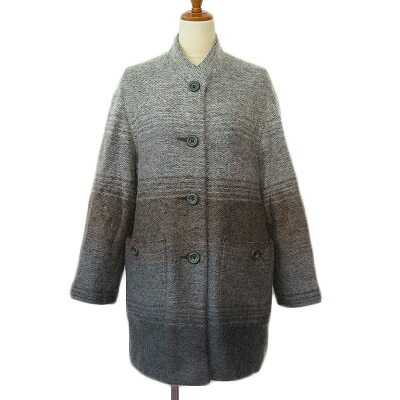 【中古】ピノーレ PINORE ジャケット ニット グラデーション ウール 38 グレー レディース 楽天市場】【中古】ピノーレ PINORE ジャケット ニット グラデーション