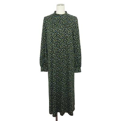 【中古】MUSE BY ROCHAS ムーサ バイ ロシャス プルミエール 衣装 花柄 ロング 9 黒 レディース 【ベクター 古着】 251112