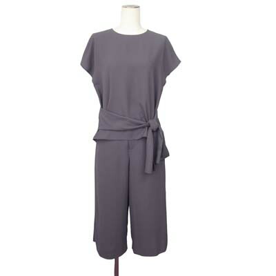 【中古】メイソングレイ MAYSON GREY セットアップ ブラウス パンツ クロップド丈 半袖 1 グレー レディース 【ベクトル 古着】 260227