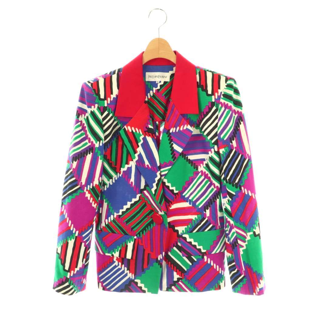 楽天市場】古着 YVES SAINT LAURENT イヴサンローラン 90s シルク