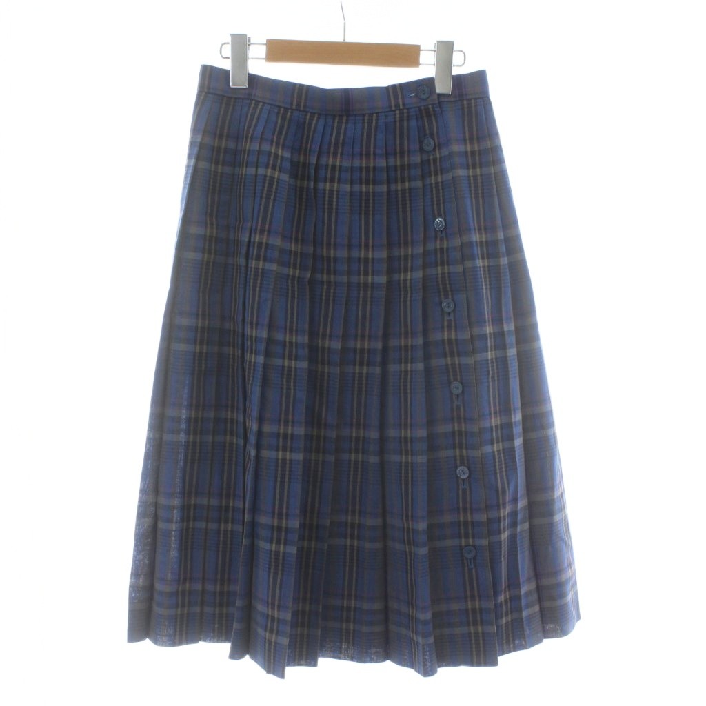 楽天市場】美品【中古】アクアスキュータム Aquascutum プリーツ