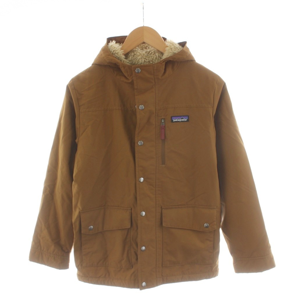 【中古】パタゴニア Patagonia ボーイズ インファーノ ジャケット Boys' Infurno Jacket パーカー ジップアップ 裏ボア 茶 ブラウン 68460FA14 /AN30 ■ECD001 レディース 【ベクトル 古着】 260226|ブランド古着の買取販売ベクトル