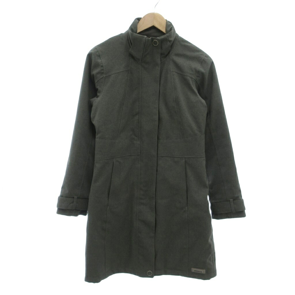 【中古】メレル MERRELL Ellenwood Insulated 中綿ジャケット XS ミドル丈 ジップアップ グレー JWF21197 /NU ■ECA002 レディース 【ベクトル 古着】 260302