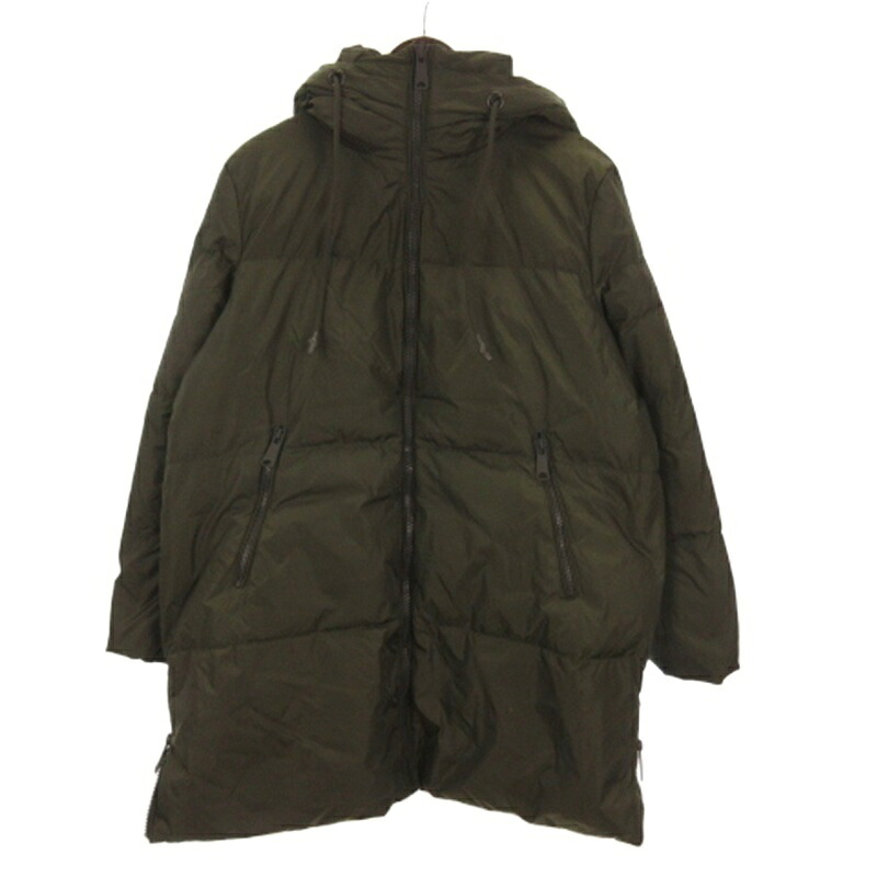 【中古】ザラ ZARA ダウンジャケット カーキ XS ■ECE003 メンズ 【ベクトル 古着】 260318