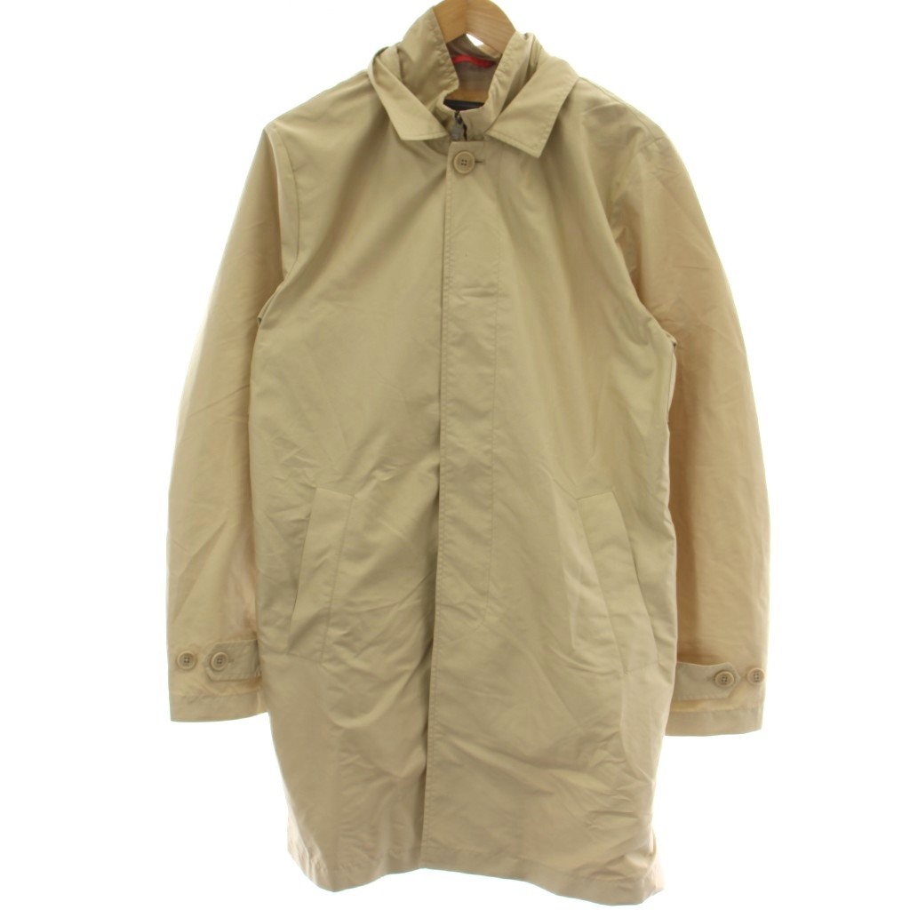 【中古】フェイ fay モーニングコート M ライトベージュ ステンカラー 長袖 ハーフ丈 無地 IT01113570442 /GG ■ECE003 メンズ 【ベクトル 古着】 260310