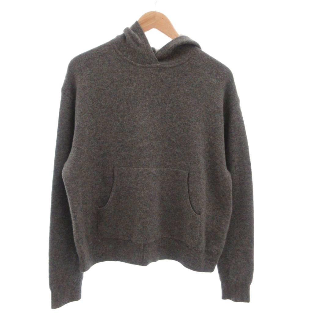 【中古】アクネ ストゥディオズ Acne Studios カシミヤニット パーカー プルオーバー 長袖 S グレー /FF ■GY62 メンズ 【ベクトル 古着】 260411