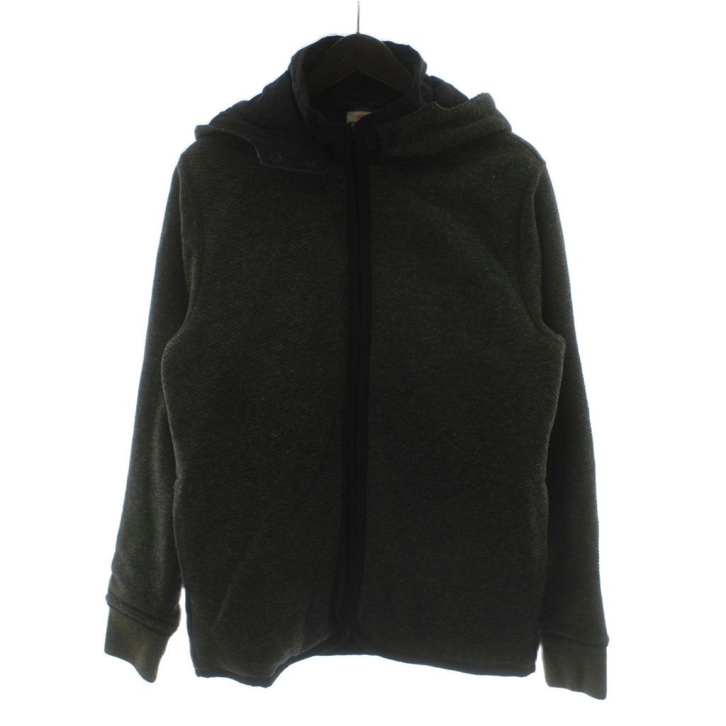 【中古】ヒューゴボス HUGO BOSS パーカー 上着 S 茶 長袖 フード付き /GG ■ECE004 メンズ 【ベクトル 古着】 260414｜ブランド古着の買取販売ベクトル