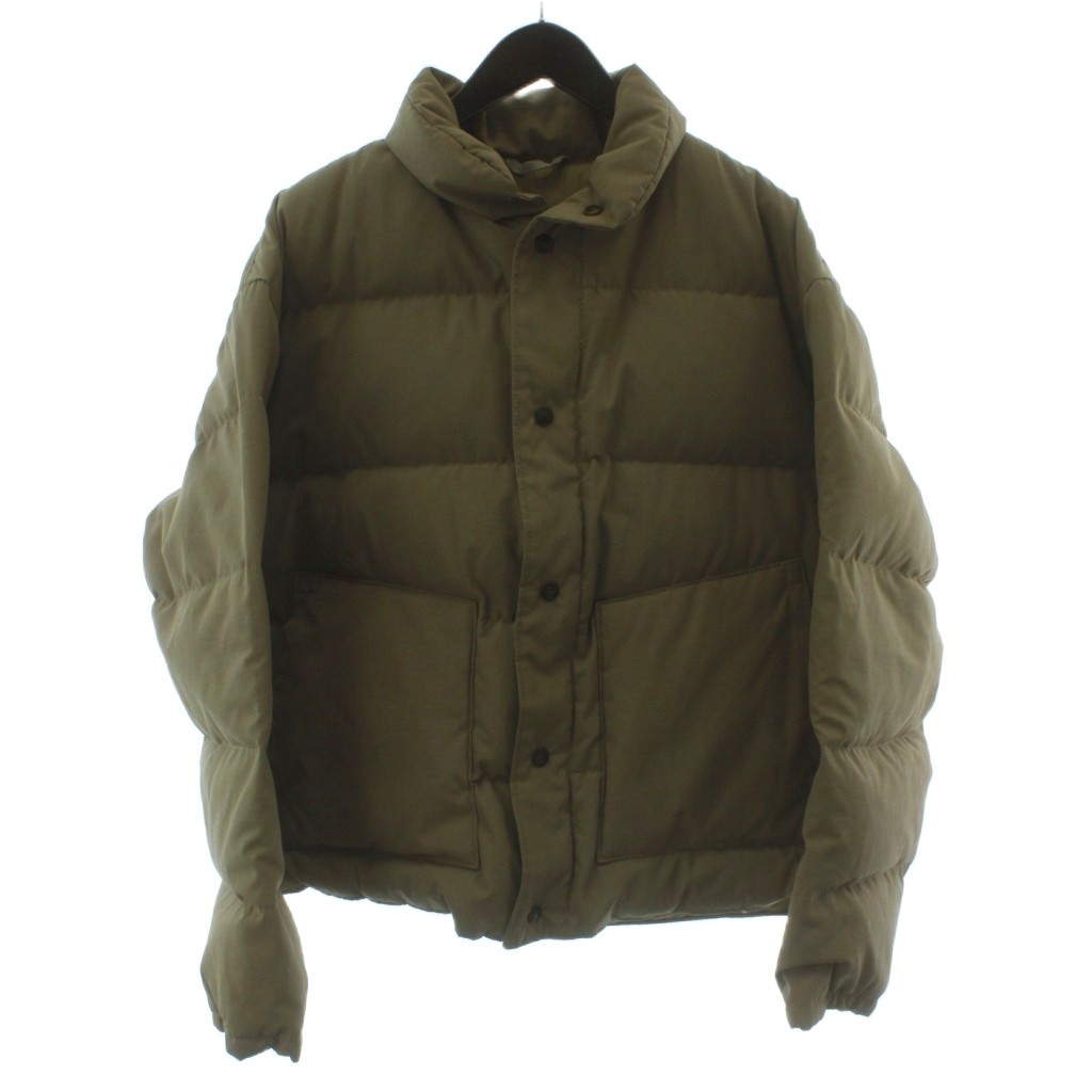 【中古】ショット SCHOTT ダウンジャケット 上着 ジャンパー M ベージュ 長袖 襟付き /GG ■ECE004 メンズ 【ベクトル 古着】 260414|ブランド古着の買取販売ベクトル