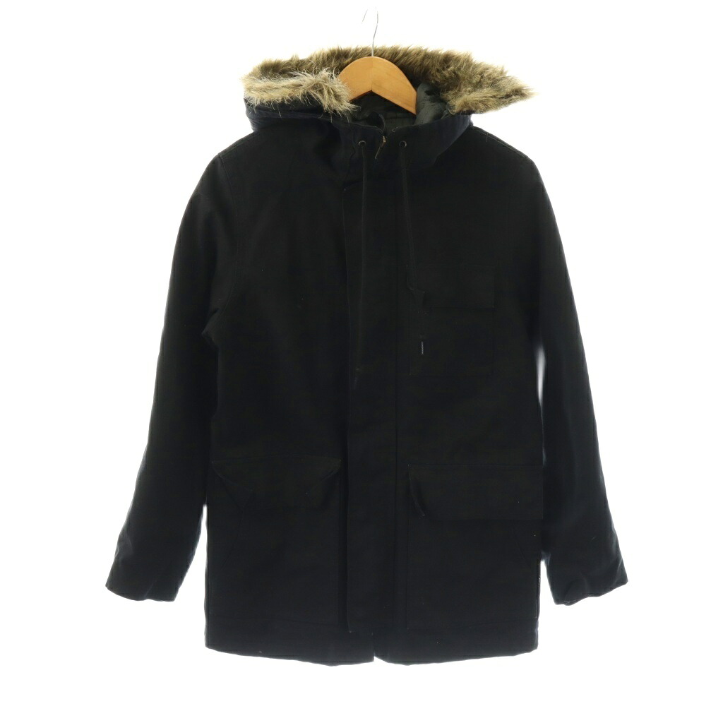 【中古】ヒステリック Hysteric ジャケット フード ファー ジップアップ F ブラック /DO ■ECE004 メンズ 【ベクトル 古着】 260414|ブランド古着の買取販売ベクトル