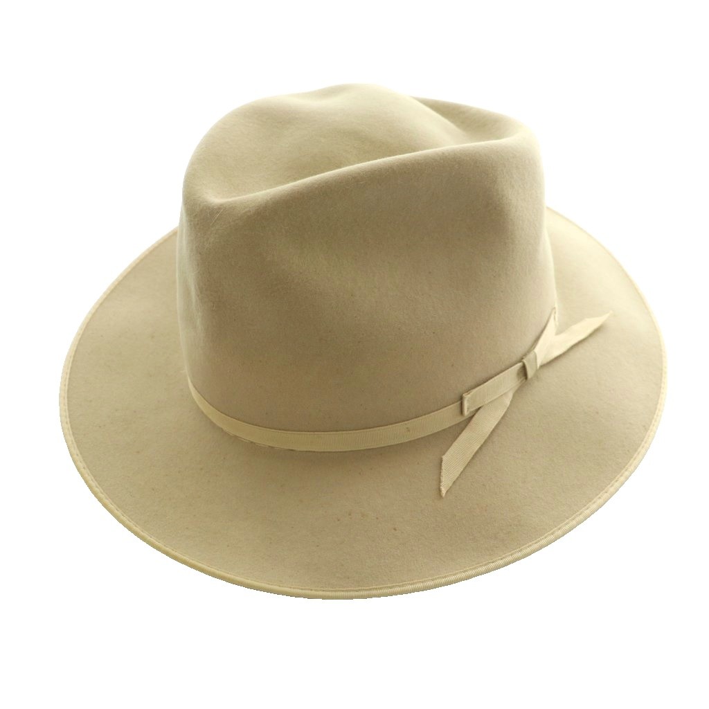 【中古】ロイヤルステットソン ROYAL STETSON ヴィンテージ フェルトかぶり笠 鳥打ち帽 7.5 ベージュ /SS ■os ■GY53 レディース 【ベクター 古着】 260505