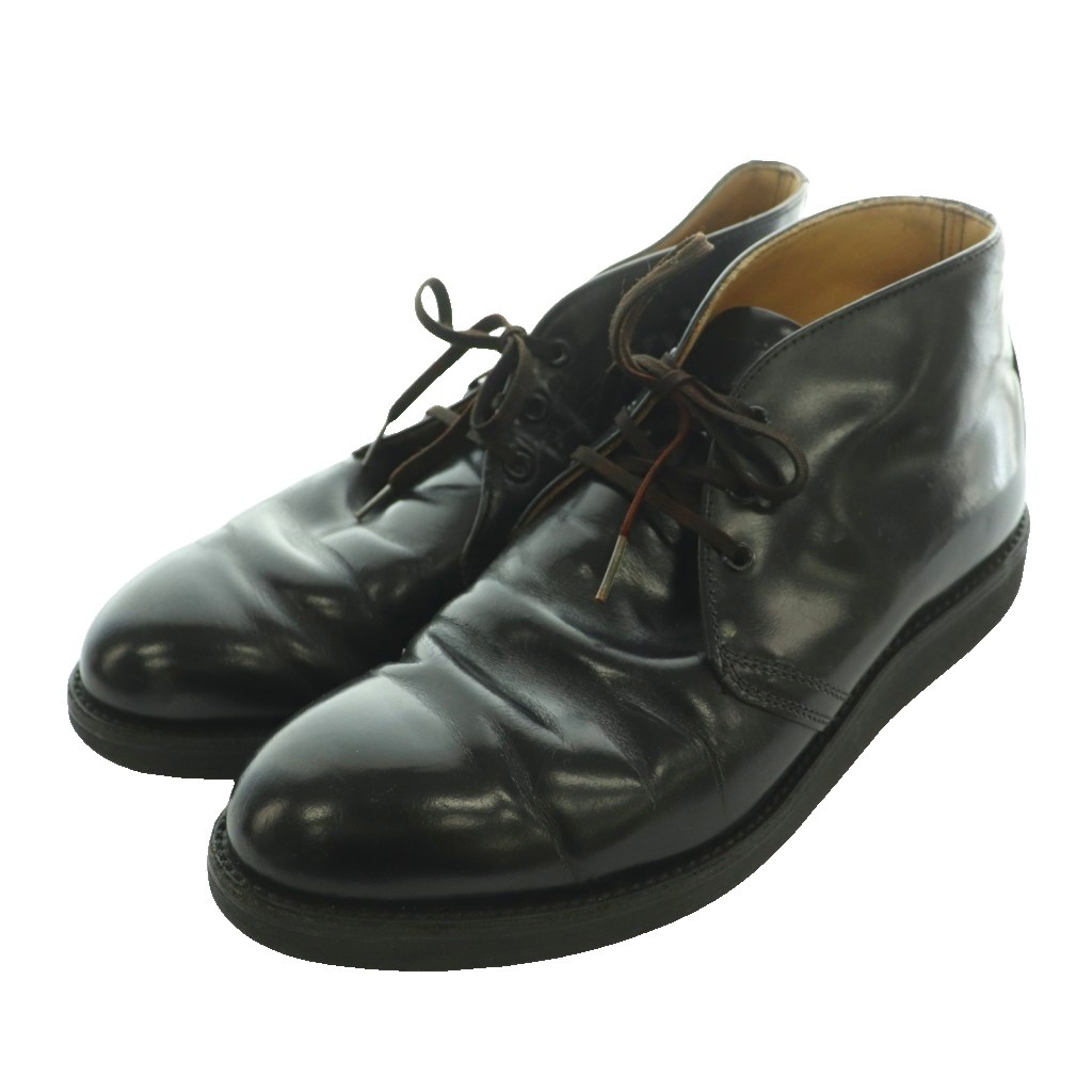 【中古】レッドウィング REDWING ポストマンチャッカブーツ ブーティ ショート 8 黒 ブラック /SS ■OS ■GY53 メンズ 【ベクトル 古着】 260505｜ブランド古着の買取販売ベクトル