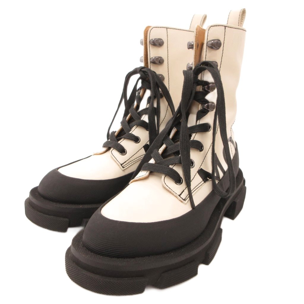 【中古】Both X Monse Gao ご機嫌ブーツ スニーカー ロゴタイプ刷り上げる 36 白 白いこと /JS ■GY57 レディース 【ベクター 古着】 260518