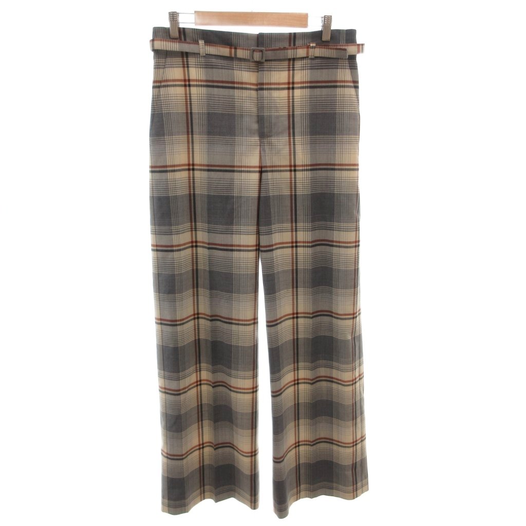 【中古】マルニ MARNI 24年 ズボン下 スラックス 広広とした引っ切りない 照合のしるし 三尺帯 40 薄墨色 /FF ■GY57  【ベクター 古着】 260520