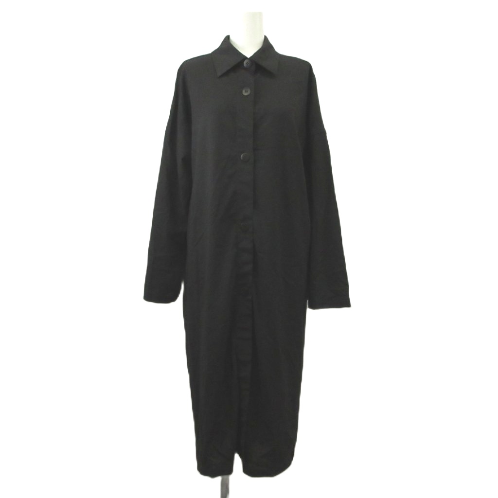 【中古】マックスマーラ MAX MARA プルオーバー衣装 羊毛 36 黒 黒いこと 無地 プルオーバー襟 長袖 /MD ■GY62 レディース 【ベクター 古着】 260519