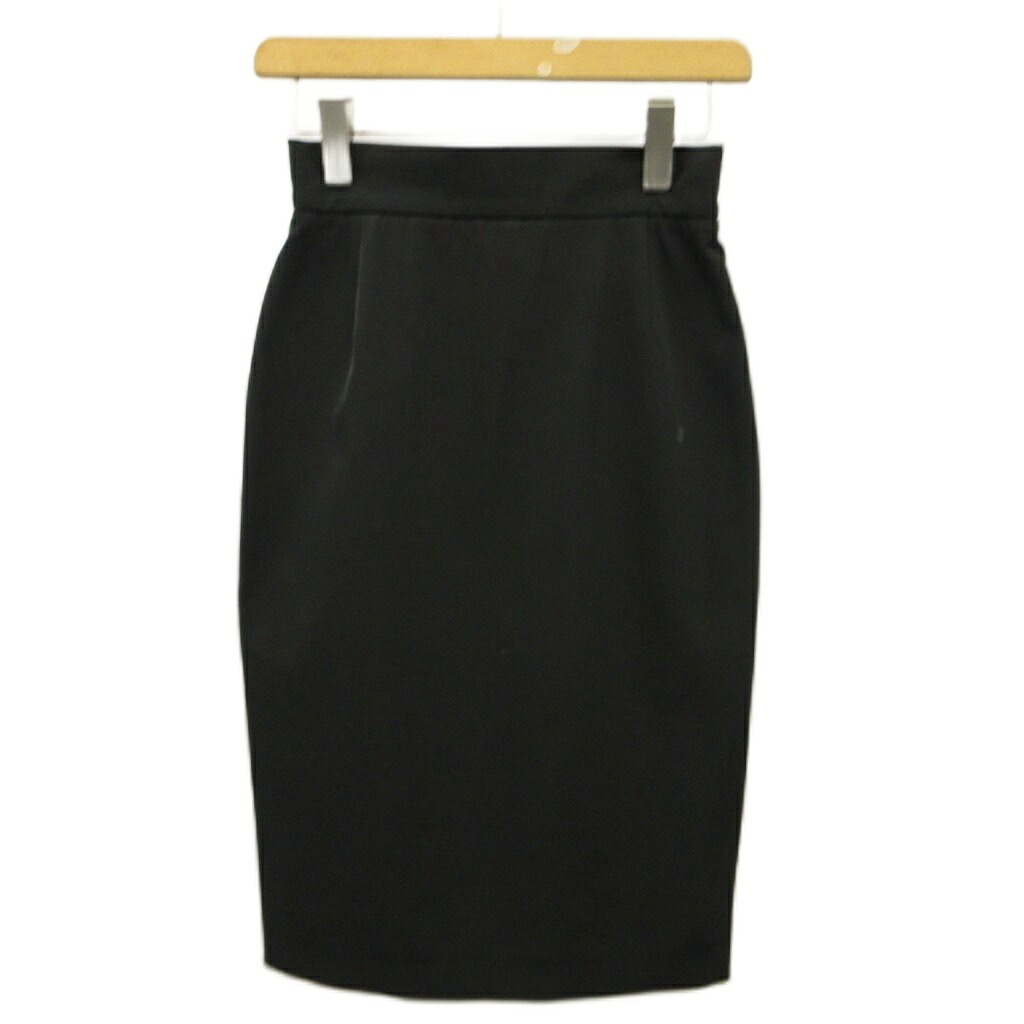 【中古】プラダ PRADA タイトスカート 40 黒 ブラック ミディ丈/SH ■GY62 レディース 【ベクトル 古着】 260618｜ブランド古着の買取販売ベクトル