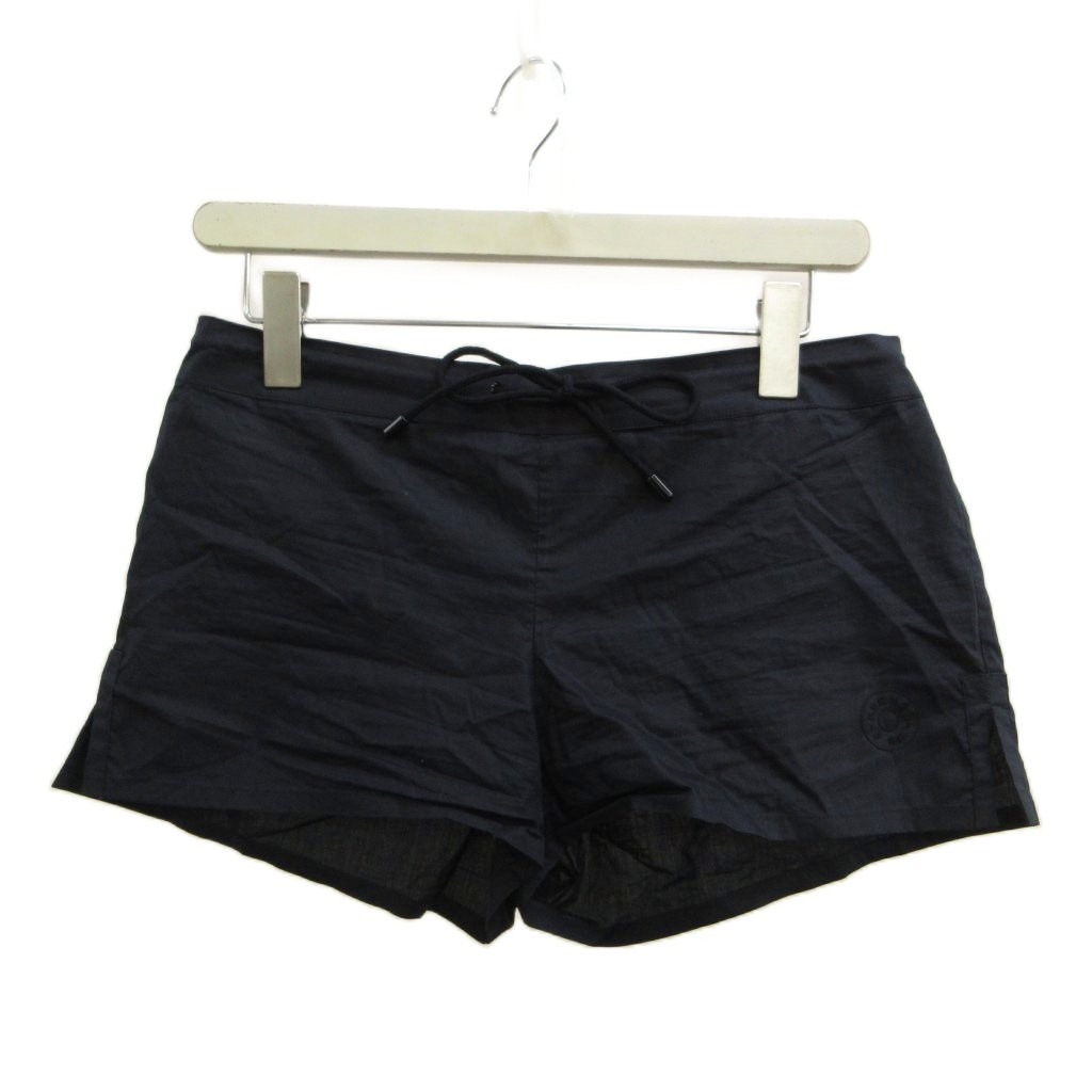 【中古】エルメス HERMES ショートパンツ 36 ネイビー 紺 ドローストリング 無地 ロゴマーク /PP ■GY62 レディース 【ベクトル 古着】 260617｜ブランド古着の買取販売ベクトル