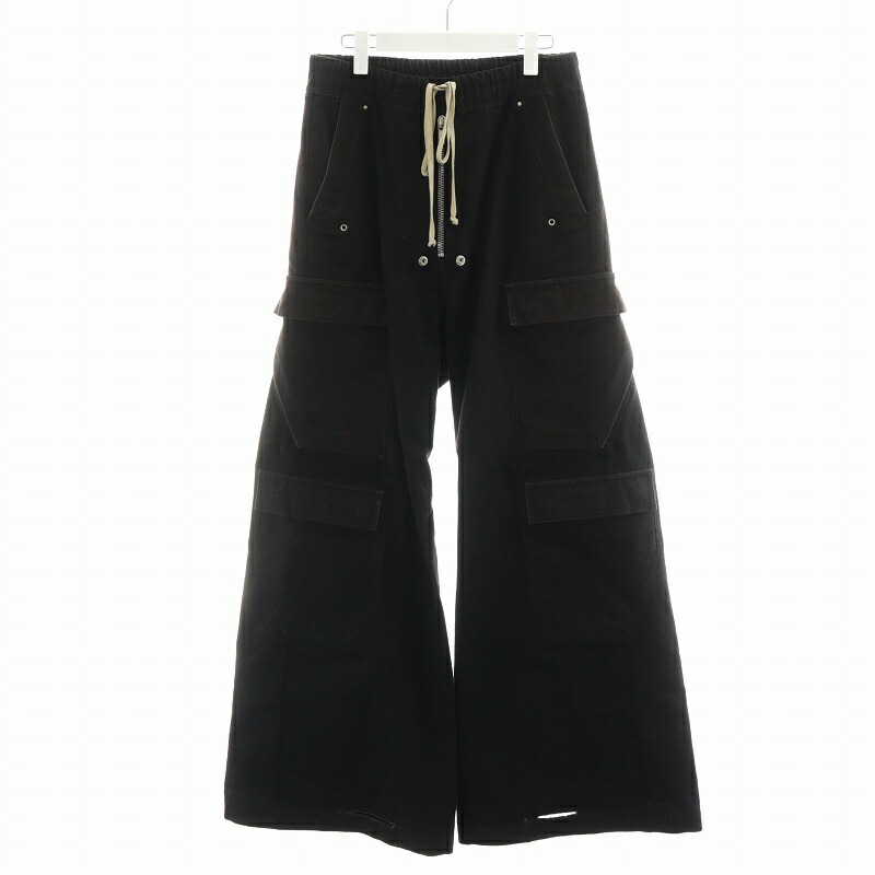 Rick Owens /カーゴベラ/TE/46/ 24SS Rick Owens リックオウエンス 24SS CARGOBELAS BLACK RU01D3339
