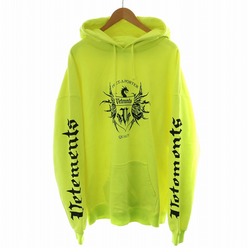 楽天市場】美品 VETEMENTS ヴェトモン 22AW SOLIDARITY EMBROIDERRED