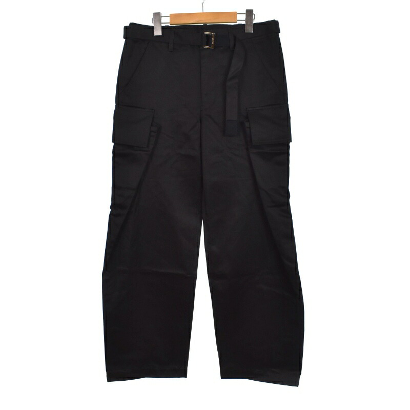 楽天市場】sacai サカイ 23SS Cotton Chino Pants ベルテッド