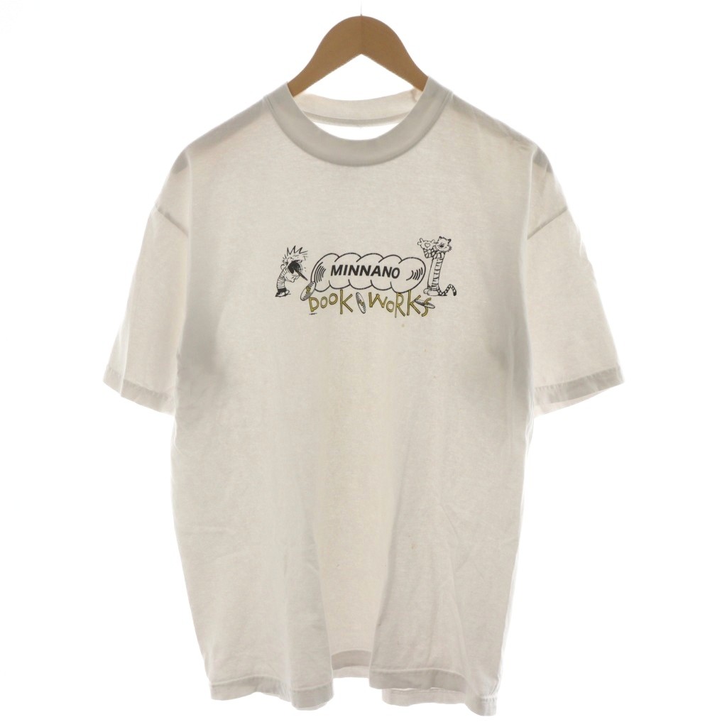 MIN-NANO DONT BUY MINNANO プリント Tシャツ ミンナノ MIN-NANO DONT BUY MINNANO プリント Tシャツ ミンナノ