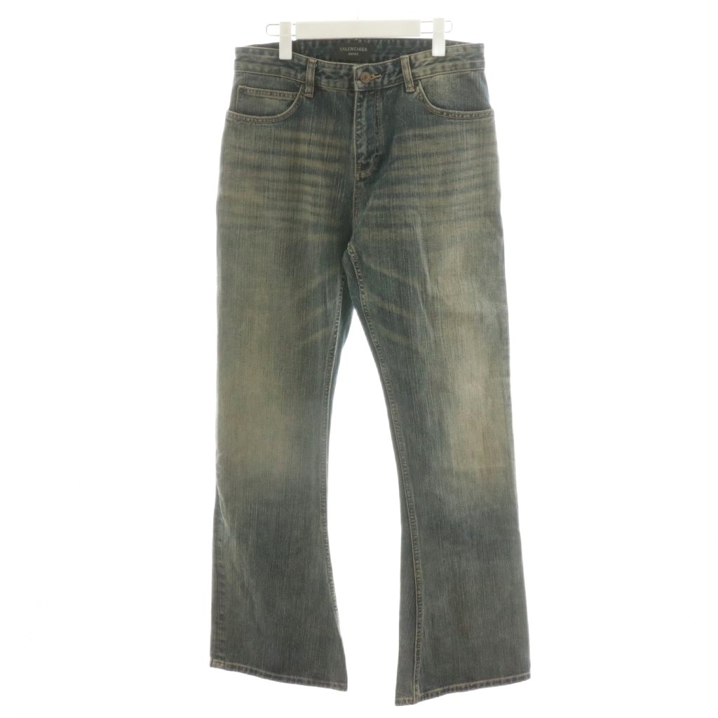 楽天市場】BALENCIAGA バレンシアガ デニムパンツ 23AW DOUBLE