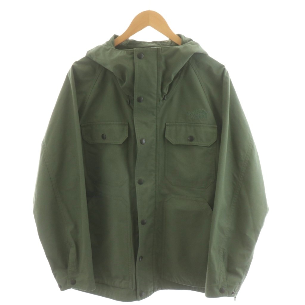 【中古】ザノースフェイス THE NORTH FACE ジップインマグネファイヤーフライマウンテンパーカ ZI Magne Firefly Mountain Parka ロゴタイプ 刺しゅう M カーキ NP72132 /AN52 ☆AA★ メンズ 【ベクター 古着】 251104