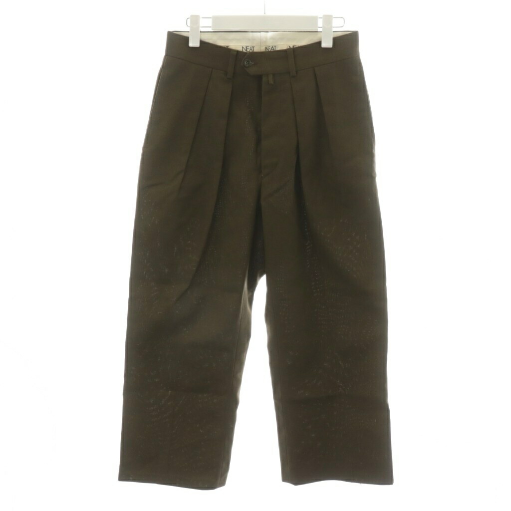 NEAT ツータックチノパンツ 楽天市場】NEAT ニート パンツ サイズ:50 ツータック コットン ピケ